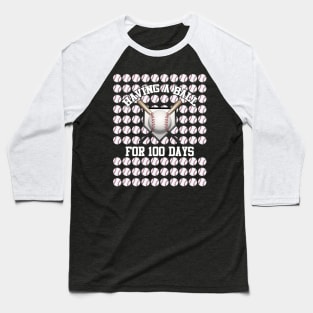 Baseball Having A Ball For 100 Days Of School Funny Gift Shirt Baseball T-Shirt